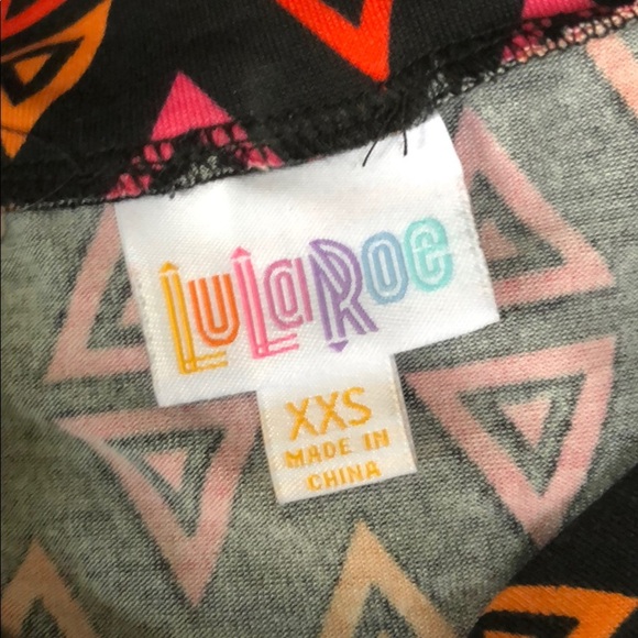 LuLaRoe Geometric Black Maxi Skirt/Dress - Picture 4 of 4